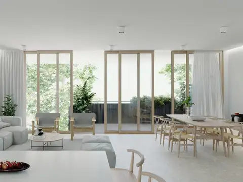 Departamento 3 ambientes con 2 baños