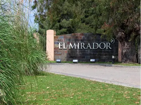 Terreno en venta en El Mirador Club de Campo - 1800 m2 - Permuta - Financiación