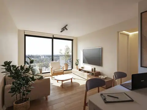 Apartamento de 2 dormitorios, con terraza en La Blanqueada. Entrega: 2028