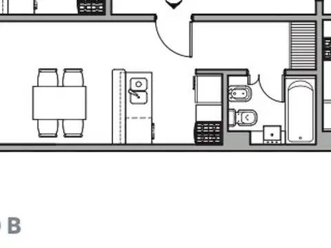 Departamento en Venta de Monoambiente