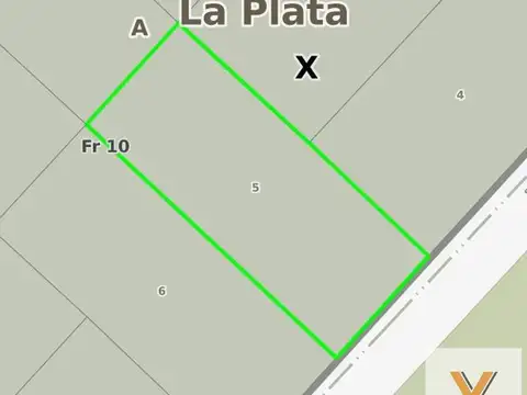 Terreno en Venta 97  mts Frente
