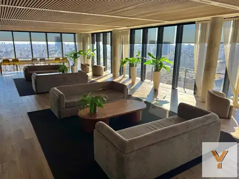 Departamento 3 ambientes con 2 baños