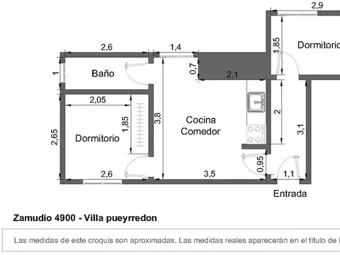 Depto Tipo Casa en Venta de 2 dormitorios