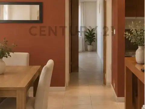 DEPARTAMENTO EN BARRIO BOMBAL — LUMINOSO Y MODERNO