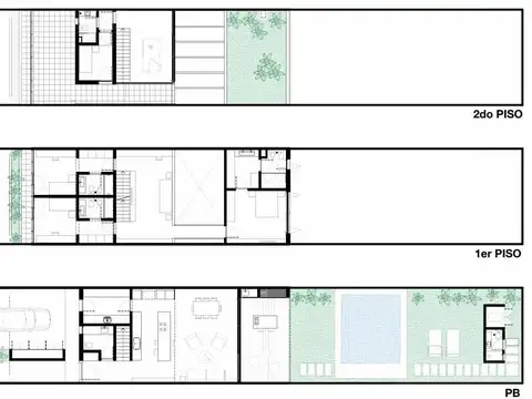 Casa 4 ambientes con 4 baños