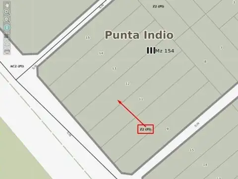 TERRENO EN VENTA PUNTA INDIO MAGDALENA RUTA 11