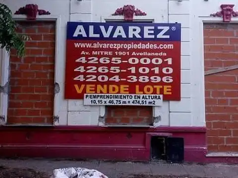 Terreno en Venta de 474,0 m2