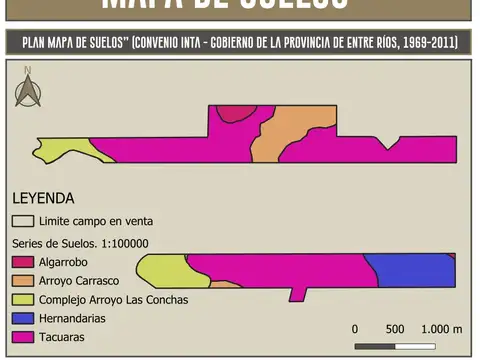 Campo Mixto. 386 Hectáreas. Hernandarias, La Paz. Entre Ríos