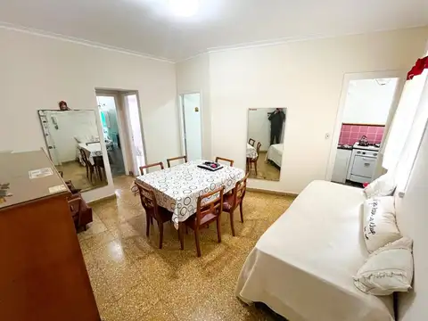 Departamento 2 ambientes con 1 baño