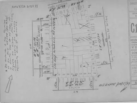 Terreno en Venta en Caballito, USD 230.000