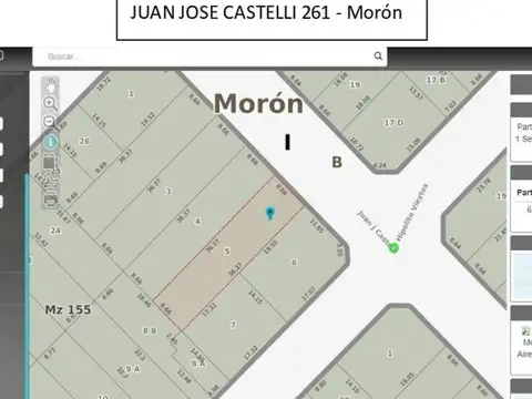 Terreno en Venta en Moron, USD 115.000