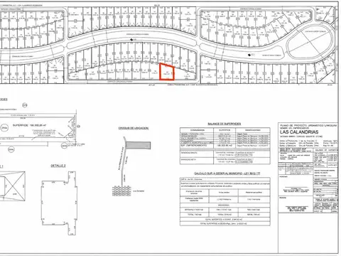 Terreno en Venta en Las Calandrias, USD 22.000