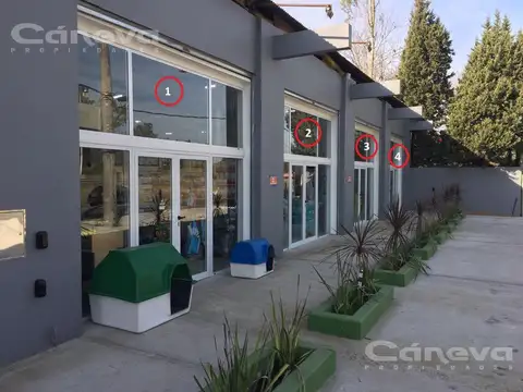 Alquiler 2 locales comerciales en conjunto