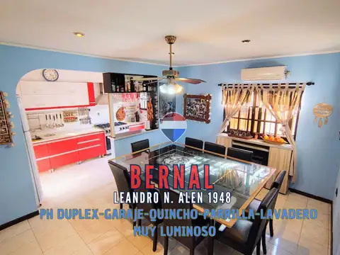 VENTA PH DUPLEX 3 AMB. BERNAL OESTE GARAJE QUINCHO
