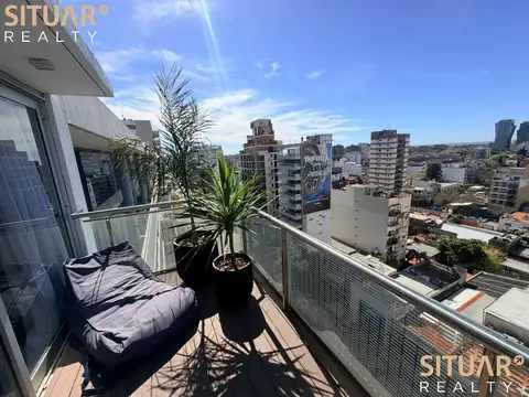 Departamento Monoambiente con 2 baños