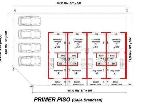 Depto Tipo Casa en Venta de 1 dormitorio