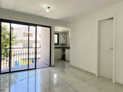 Departamento 2 ambientes con 1 baño