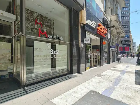 Microcentro Local en alquiler s/ Florida (a mts de Av. Corrientes) 5 mts de frente!