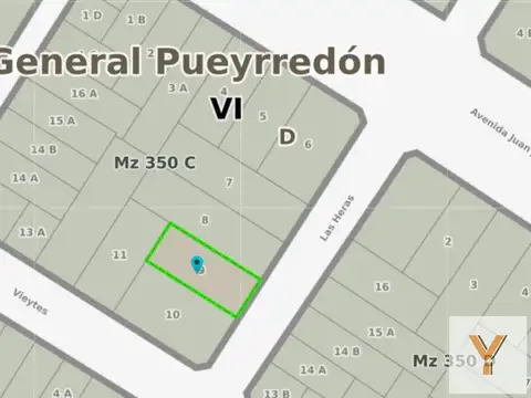 Las Heras e/ Avenida Juan Jose Paso y Vieytes