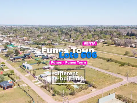 Amplio Terreno en Funes Town con añosa forestación frentista