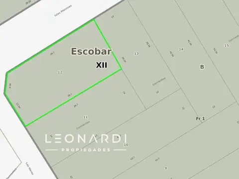 Terreno en Venta en Centro, USD 43.000