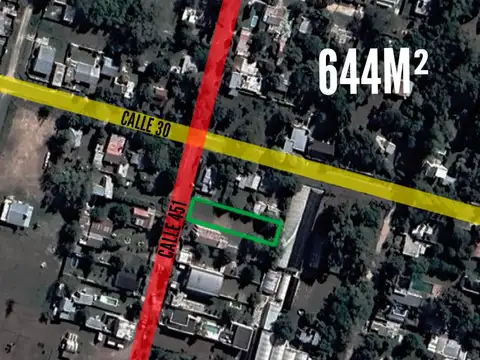 Terreno en venta - 644Mts2 - City Bell, La Plata