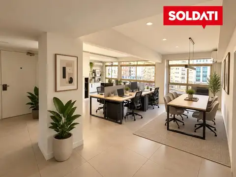 Oficina Comercial Venta 4 ambientes Retiro con Cochera