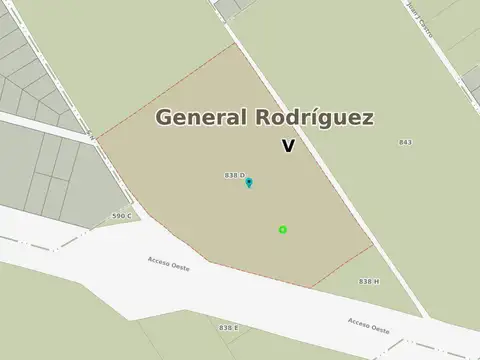 Colectora Acceso Oeste Km 54,500