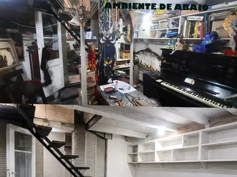 San Martín al 900 y Marcelo T. de Alvear, Retiro. PH muy bajas expensas. Planta baja. Interno. Monoambiente con entrepiso tipo dúplex. Superficie total y cubierta 30 m2. Tiene gas natural. Para reciclar. Terraza de uso común del edificio.