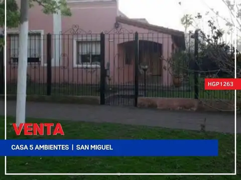 Casa en Venta en San Miguel, Partido de San Miguel