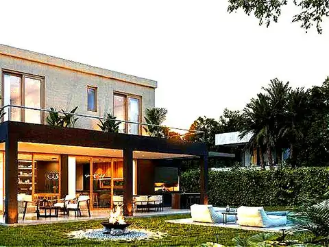 Casa en  venta castaños Nordelta 3 dormitorios jardín galería parrilla pileta escritorio a estrenar