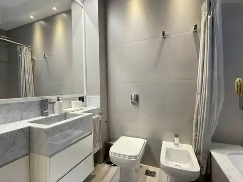 Departamento 3 ambientes en Retiro, alquiler temporal, luminoso.