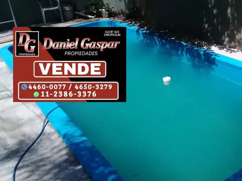 VENTA – CASA 3 AMBIENTES C/PISCINA – MARIANO ACOSTA