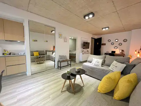 Departamento Monoambiente con 1 baño