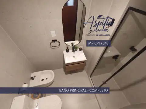 Departamento Monoambiente con 1 baño