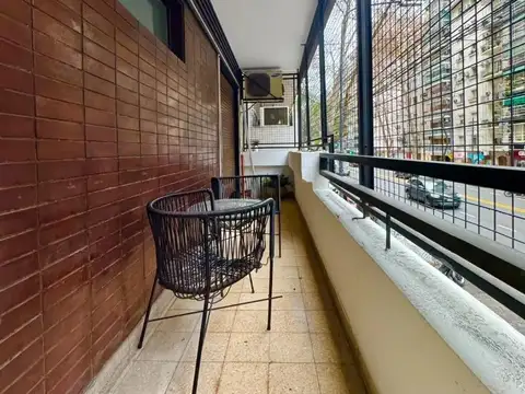venta departamento 4 amb con patio en recoleta