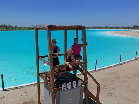 UNICO LOTE FRENTE A LA LAGUNA