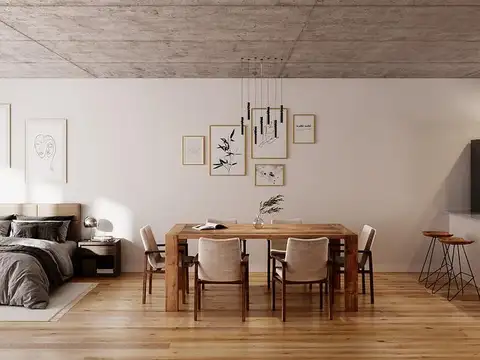 Departamento  Venta - en construcción, Monoambiente divisible en Nuñez, con terraza y pileta.