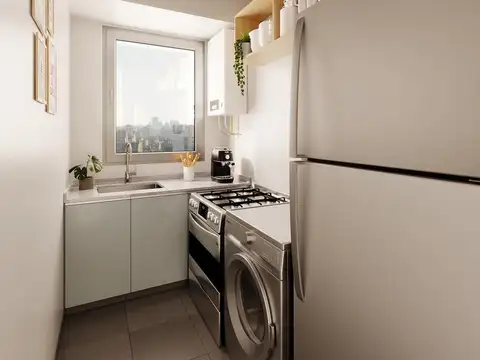 Departamento en Venta de 1 dormitorio