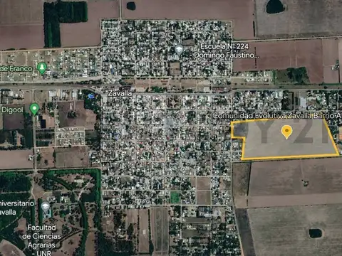 Terreno en Venta en Zavalla, USD 18.449