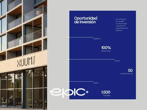 Xuum Plaza - UF 507 Pinamar Centro