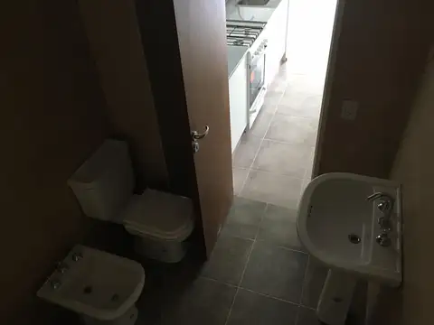 Departamento Monoambiente con 1 baño