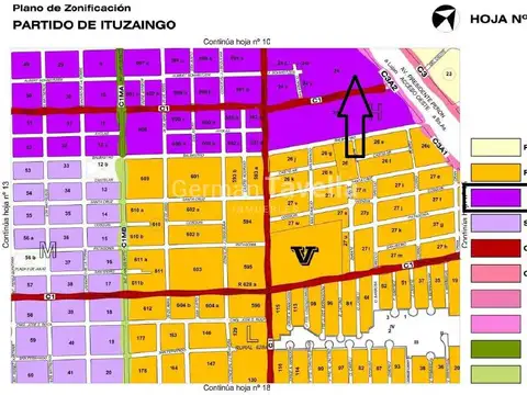 Terreno en alquiler Acceso Oeste Ituzaingo
