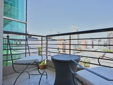 Alquiler departamento 1 dormitorio con balcón  Piso 8 zona - centro Rio