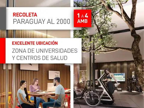 VITRAUX RECOLETA de 1 Dormitorios