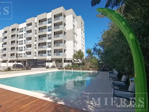 Departamento 2 ambientes en Planta baja Altos Las Casuarinas