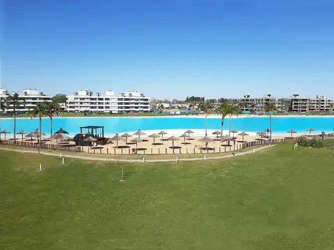Departamento en venta de dos ambientes en Lagoon Pilar.
