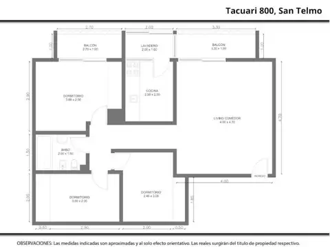 Departamento en Venta de 3 dormitorios