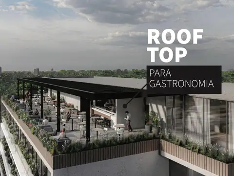 roof top gastronómico en venta Canning Ezeiza  con vista 360°