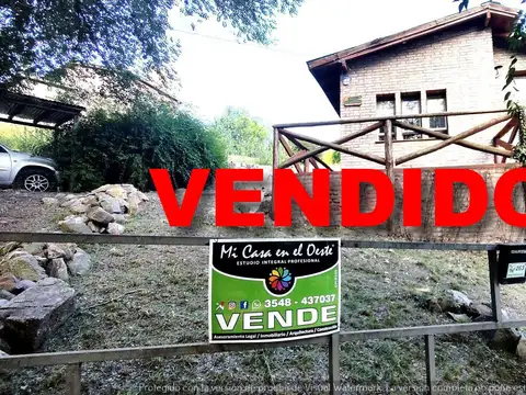 VENDIDO!!! 2 viviendas - Villa Giardino - Sierras de Córdoba
